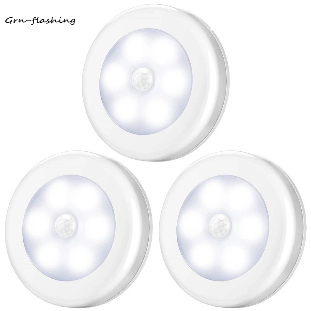 Светодиодный датчик движения ночсветильник Автоматическое