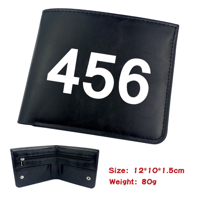 

Популярный портативный женский кошелек из игры кальмар, милый мини кошелек для монет, держатель для карт, Студенческая сумка для хранения к...