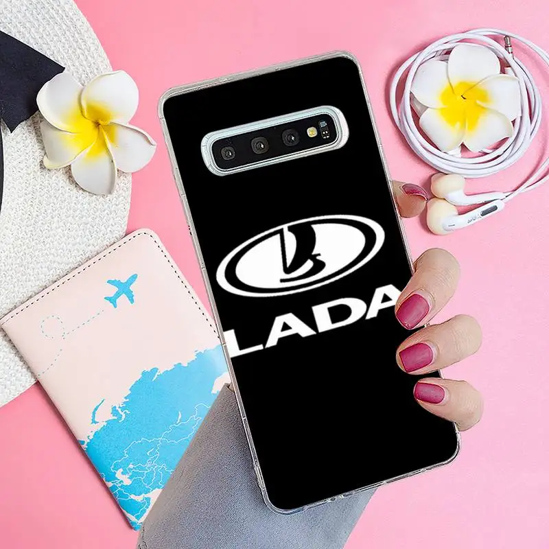 

Russian Automobile LADA Phone Case Transparent for Samsung A71 S9 10 20 HUAWEI p30 40 honor 10i 8x xiaomi note 8 Pro 10t 11