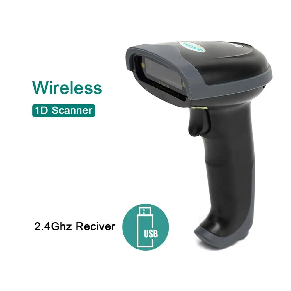 2.4Ghz Laser TEKLEAD Bluetooth лазерный сканер штрих-кода с подставкой беспроводной 1D считыватель штрих-кода для Android ios планшет iPad смартфон - Цвет: 2.4Ghz Laser