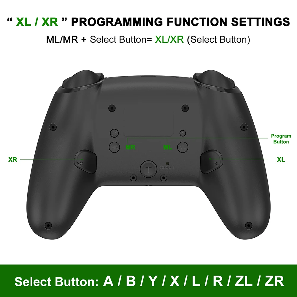 Wireless Video Game Controller for NS Switch Pro Gamepads Bluetooth-compatible Dual Motor Vibration 6 Axis Gyro Function Console |