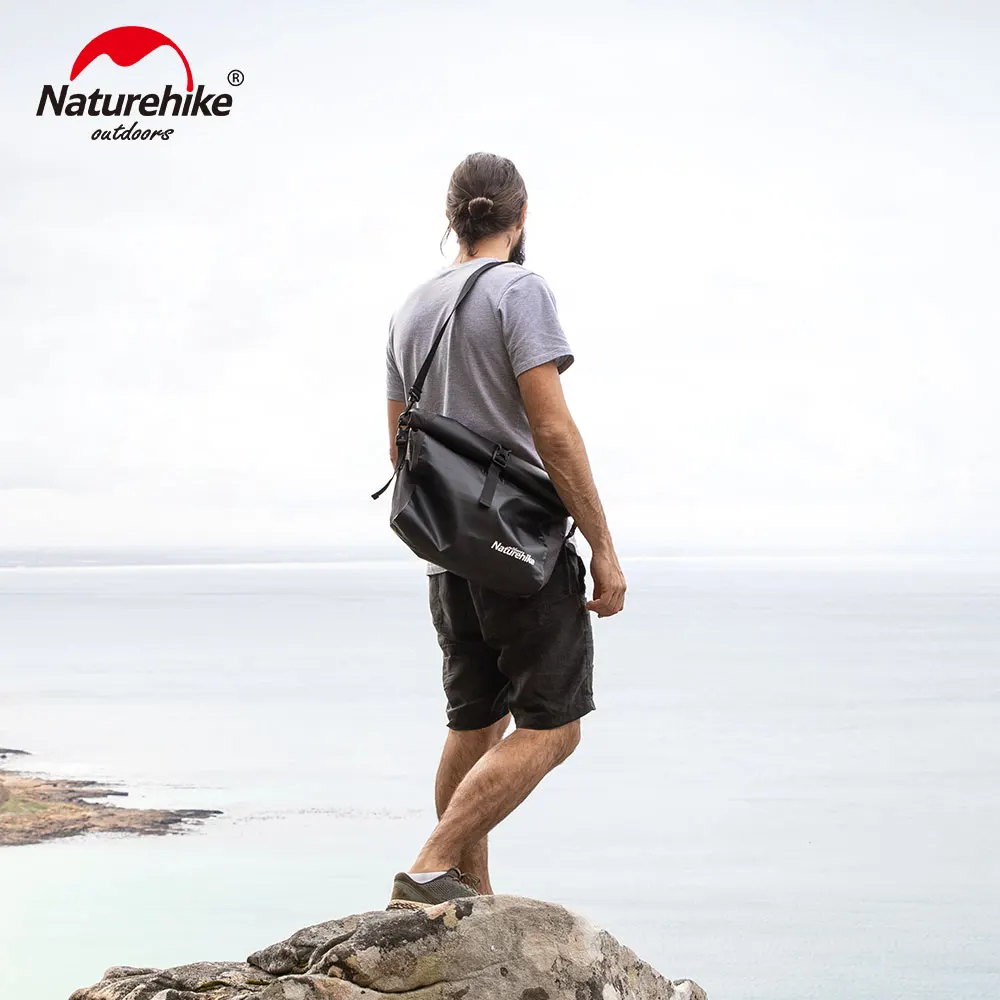

Naturehike outdoor travel waterproof bag shoulder bag messenger bag wet and dry separation storage bag NH19SB005