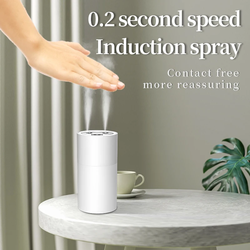 

200ML Intelligent Induction Sprayer Infrared Sensor Un-touch Disinfection Hand Washing Sprayer Alcohol Disinfector Smart Home