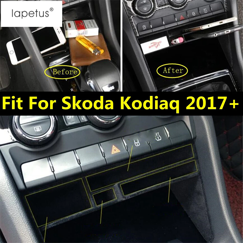 Аксессуары Lapetus подходят для Skoda Kodiaq 2017-2022 многофункциональный контейнер с