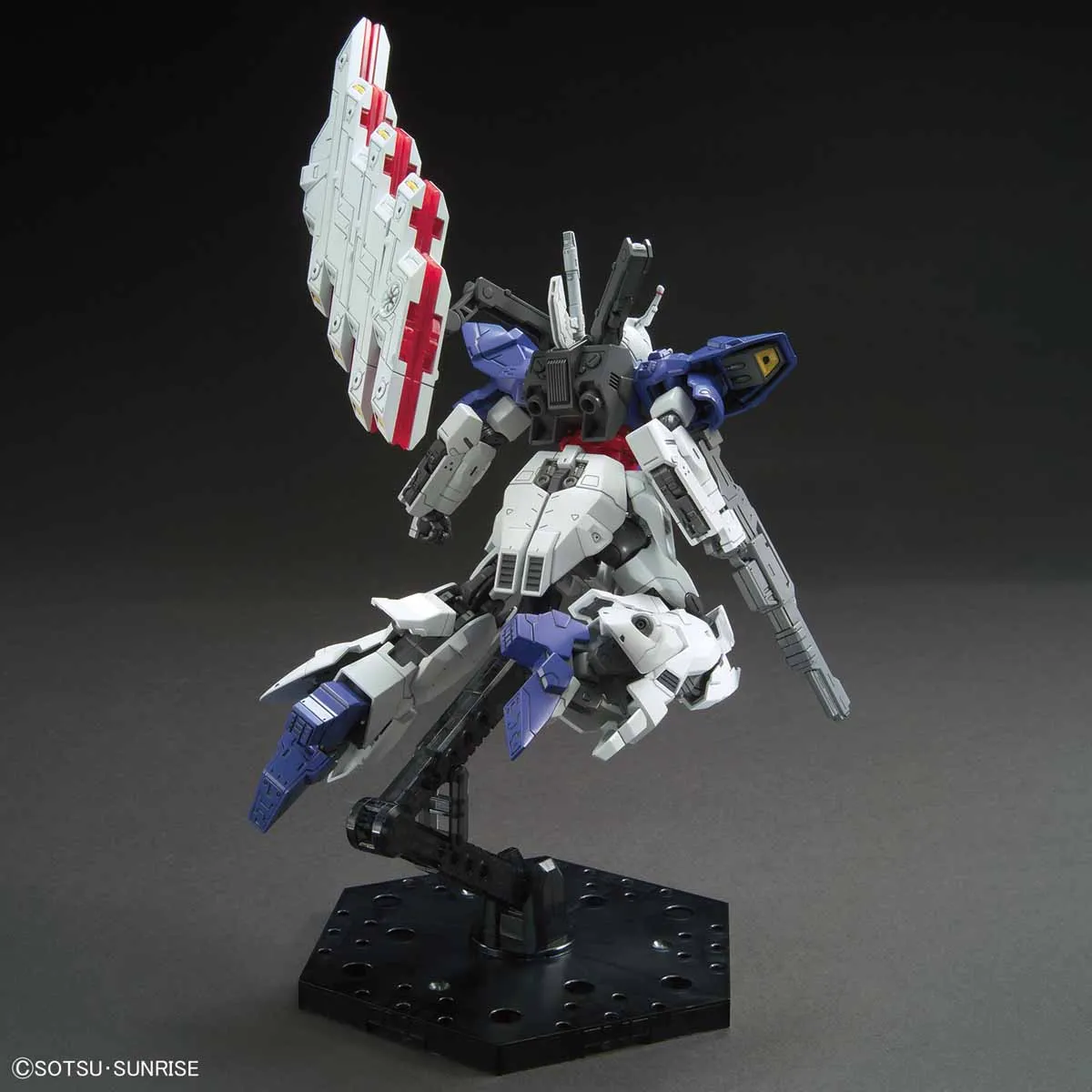 Мобильный костюм BANDAI HGUC 215 1/144 сборная экшн-фигурка Moon Gundam Astray игрушка для детей