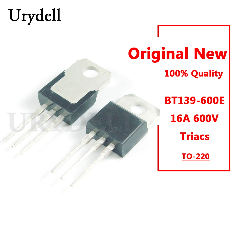 5 шт. BT139-600E BT139 16A 600V симисторов-220 Новый и оригинальный