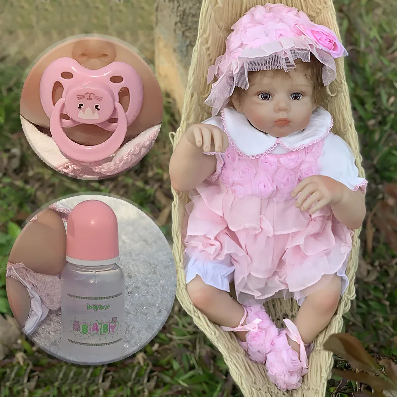 Bebes Reborn Силиконовые Реалистичные 20 дюймов Малыш виниловые принцессы малыши куклы