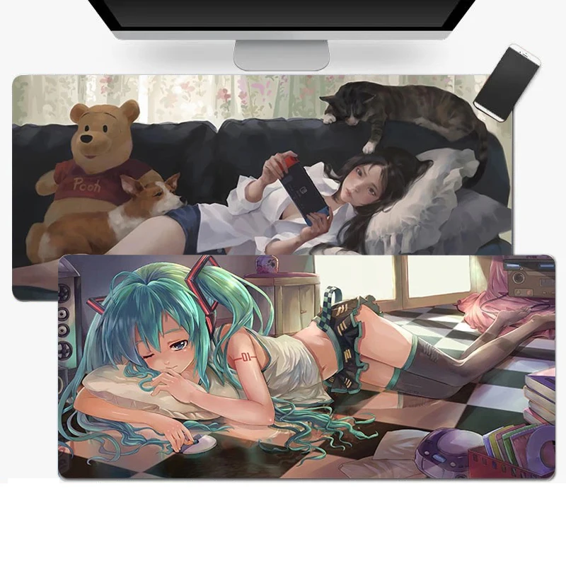 

Красивый коврик для мыши, большой коврик для мыши, стерео коврик для мыши, модный Настольный коврик для компьютера, высококачественный боль...