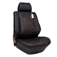 19-07 Black Red BOOST для Toyota Rush 2008 J210 чехол для автокресла полный комплект 5 сидений правый руль вождения - Название цвета: 19-07 Black Red