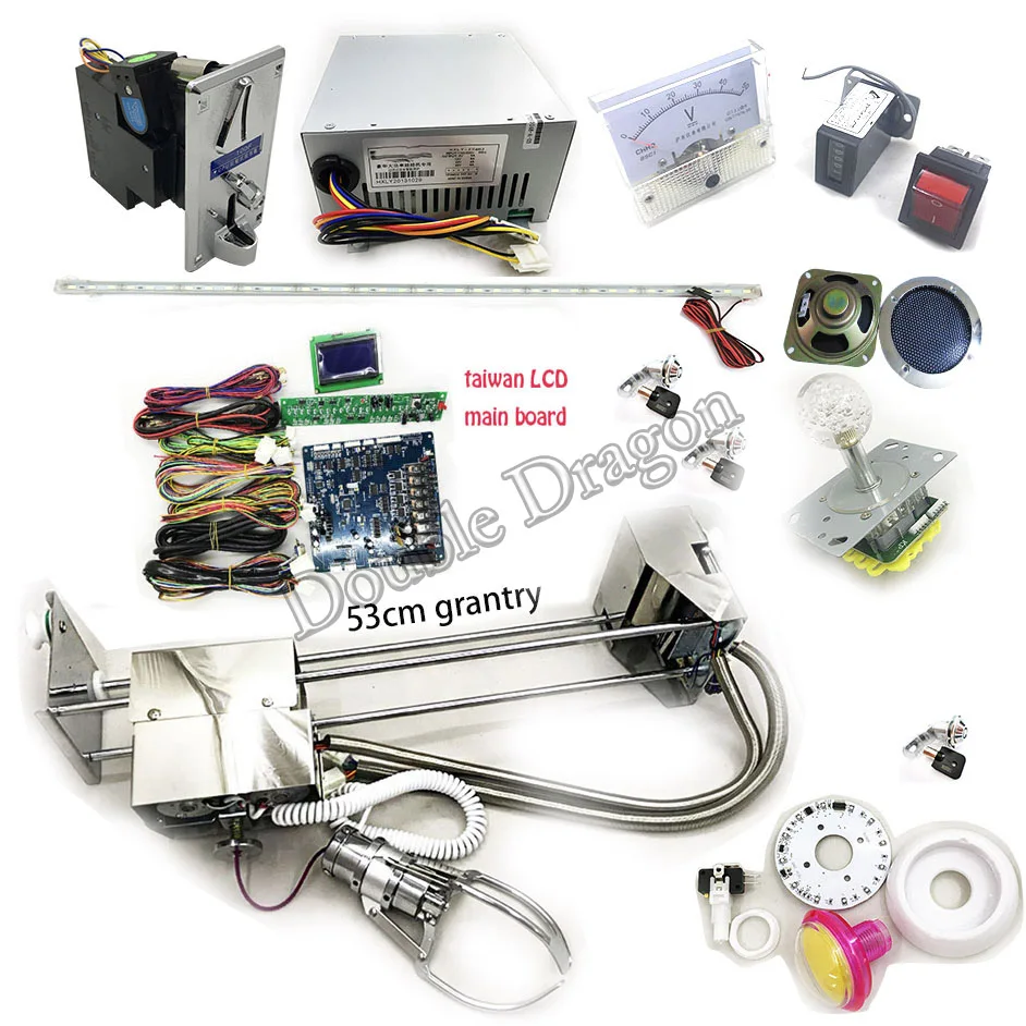 

Высокое качество кукольный кран машина DIY Kit 53 портальный подъемник Средний Коготь хорошая печатная плата Сделано в Тайване победитель кажд...