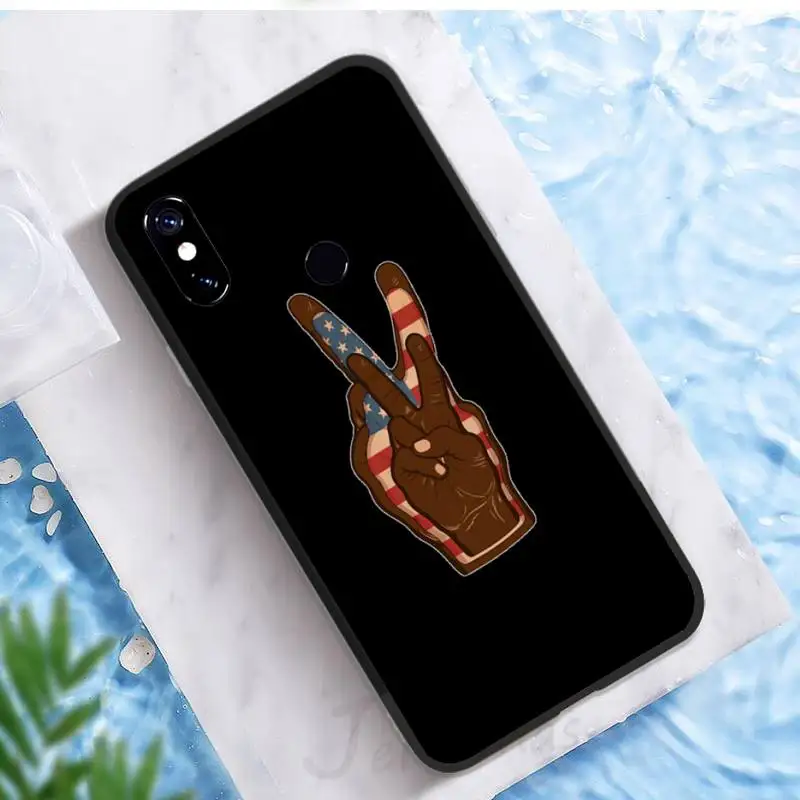 

Phone Case For Xiaomi Redmi 7 8 9t a3 9se k20 mi8 max3 lite 9 note 9s 10 pro Black Lives Matter BLM