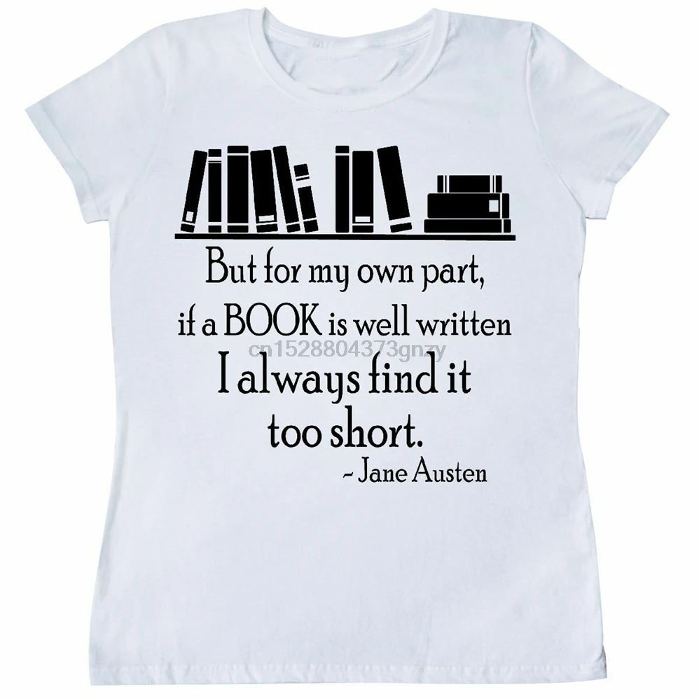 

Inktastic Jane Austen Book Quote WomenS T-Shirt Fan Gift Reading Books Teacher M Xl 2Xl 15Xl Tee Shirt