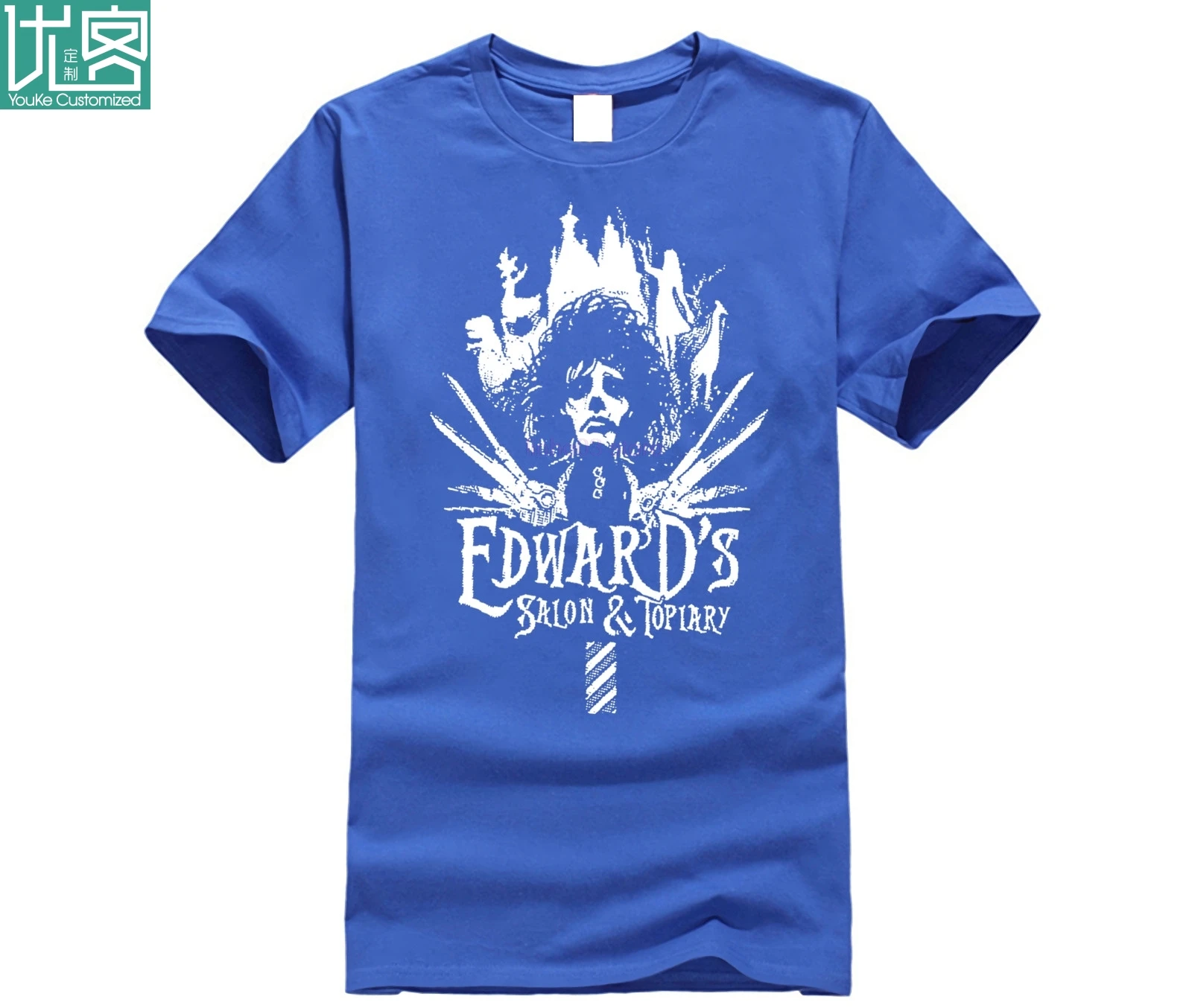 Новинка 2019 100% хлопок мужские футболки с черепом Megadeth Эдвард руки ножницы