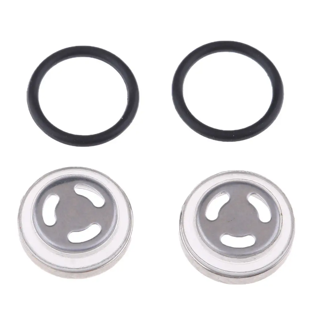 

18mm Motorcycle Dirtbike Brake Master Cylinder Reservoir Sight Mirror Rubber Gasket for Dirt Bike