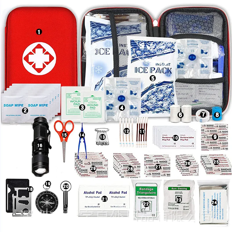 Набор для выживания на природе многофункциональная сумка экстренных травм