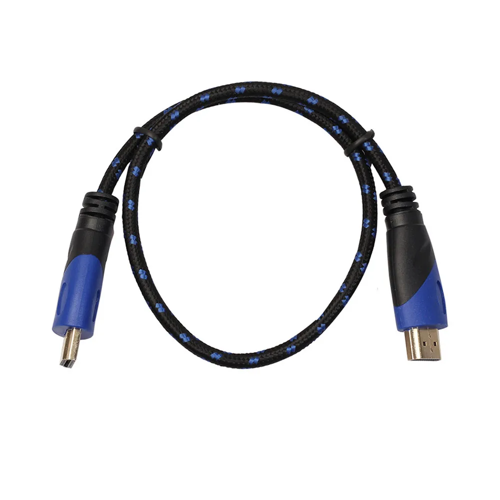 1 м 3 5 10 совместимому с HDMI кабель видео кабели позолоченные 24K 1080P 3D шнур для