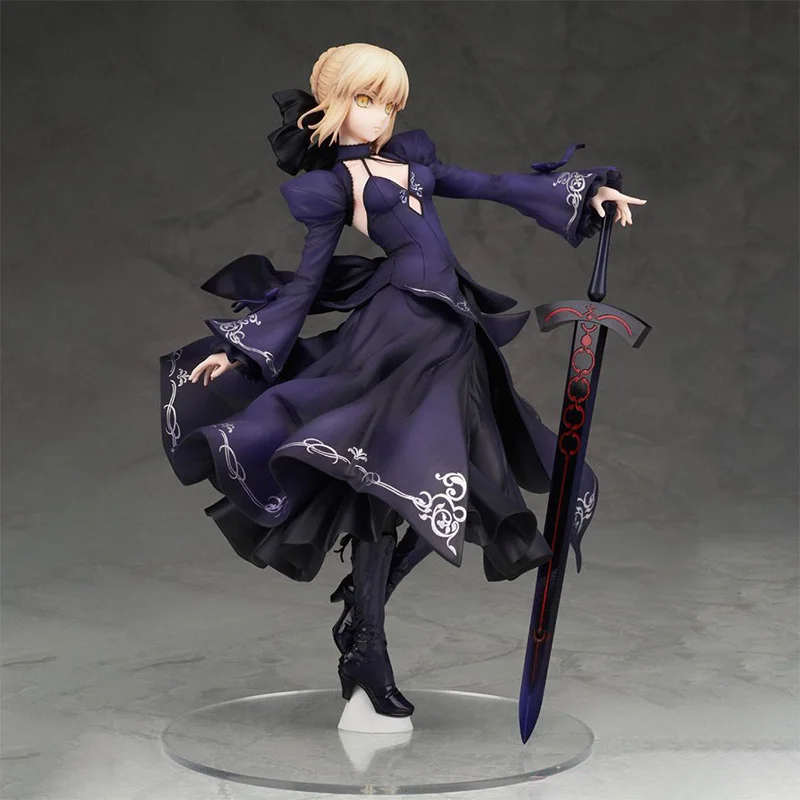 Fate Grand Order 24 см Jeanne d'Arc Saber ПВХ экшн фигурки Коллекционная модель игрушек Фэйт