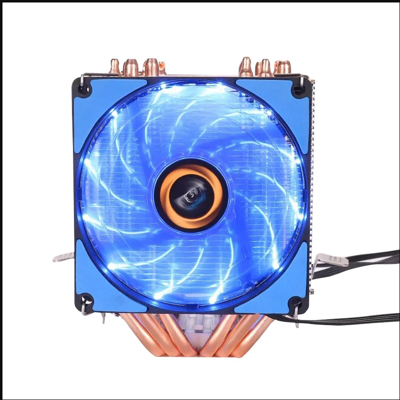 Тепловые трубки JSFFFL с 6 RGB-подсветкой радиатор охлаждения процессора 2
