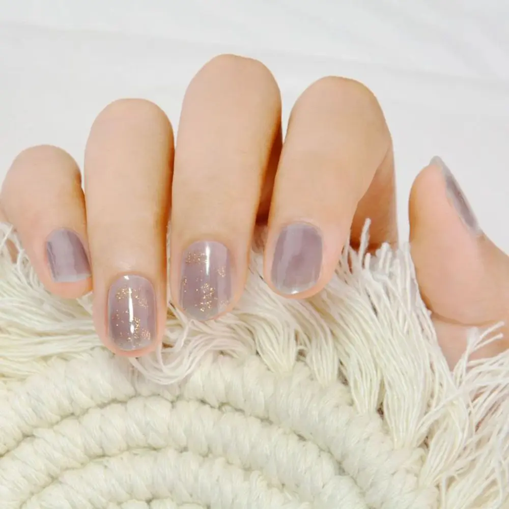 24 шт./компл. наклейки для ногтей s съемное полное покрытие съемный 3D французский