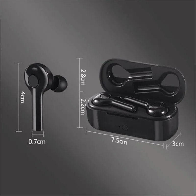 TW08 Bluetooth беспроводные наушники Смарт зарядка HIFI стерео гарнитура 5 0 мини бизнес