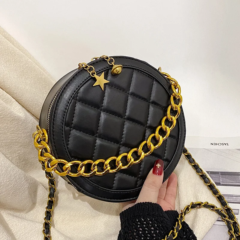 

Luxury Handbags Women Bags Designer Chains Leather Shoulder Bag Female Sac Women Messenger Bag Girls New Cross Body Bags