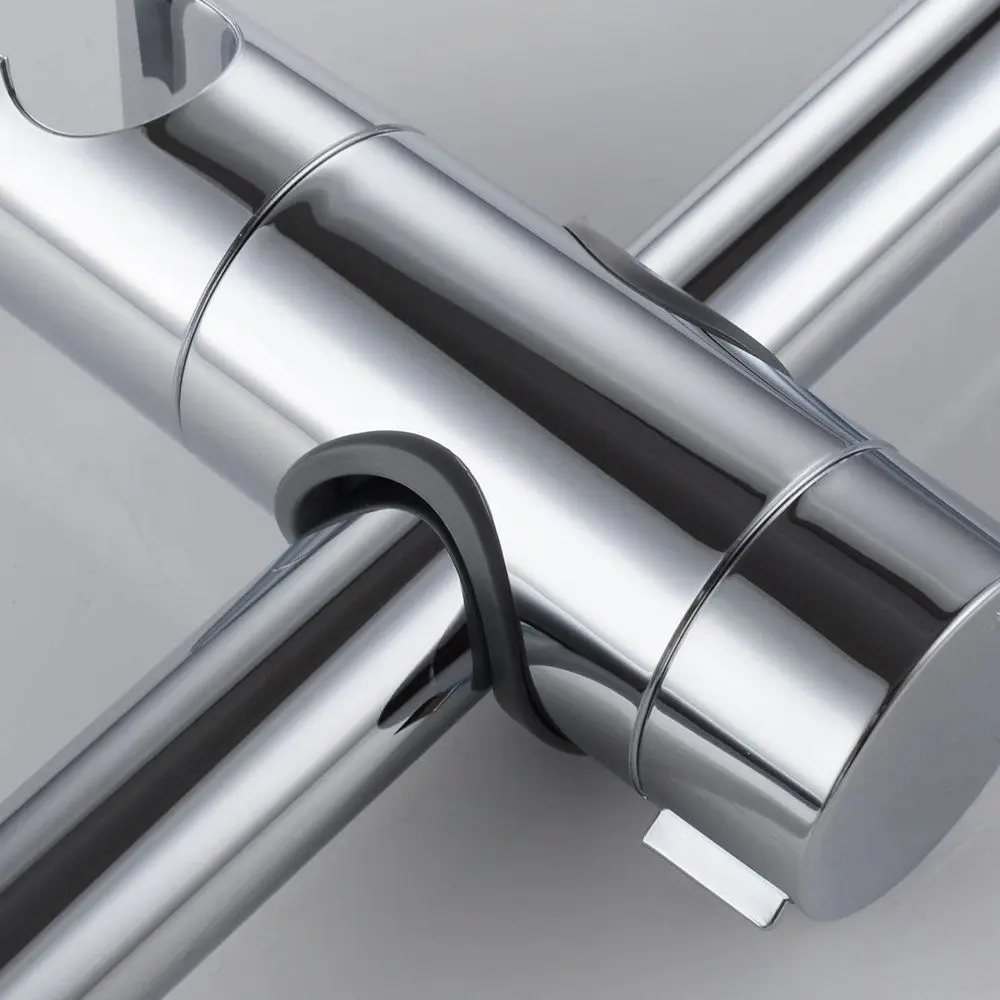 ABS Хромированная настенная стойка для разбрызгивания подъемная штанга ручной