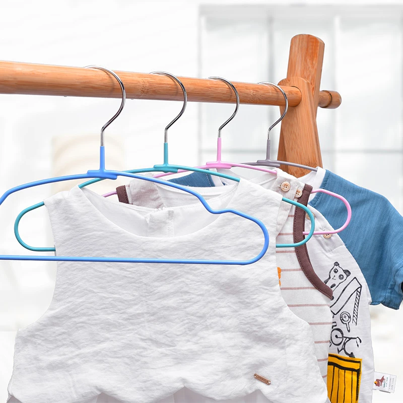 1/5 шт Портативный вешалка для одежды маленьких детей мульти Цвет вешалок уличная