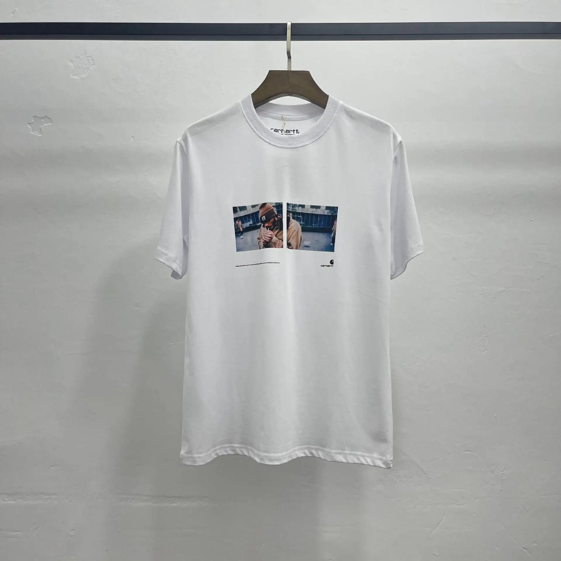 

2021 Summer New Men's T-Shirts Ladies Fashion Japanese High-Definition Cigarette Lighter Characters Printed Round Neck T-Shirts