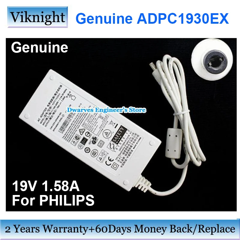 

Genuine ADPC1930EX 19V 1.58A 30W Adapter ADPC1930 Charger For PHILIPS Laptop Power Supply