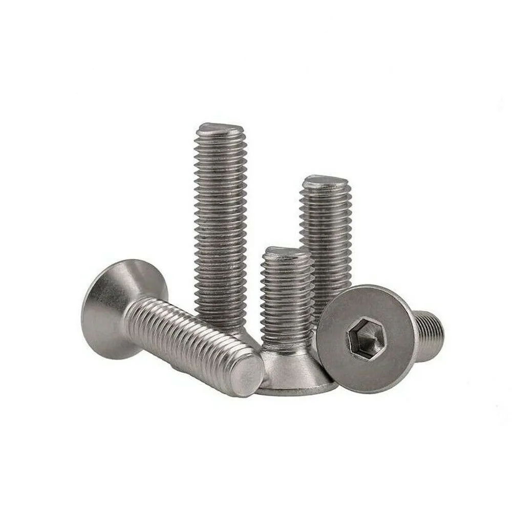 

M4 316 stainless steel flat head countersunk head hexagon screw accessories