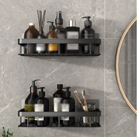 bathroom shelf shampoo cosmetic towel storage rack organizer bath corner holder household items bathroom accessories