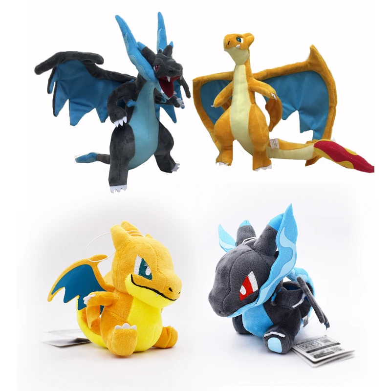 23 см Мега Charizard Y Mega Evolution чучела животных Peluche плюшевое качество день рождения