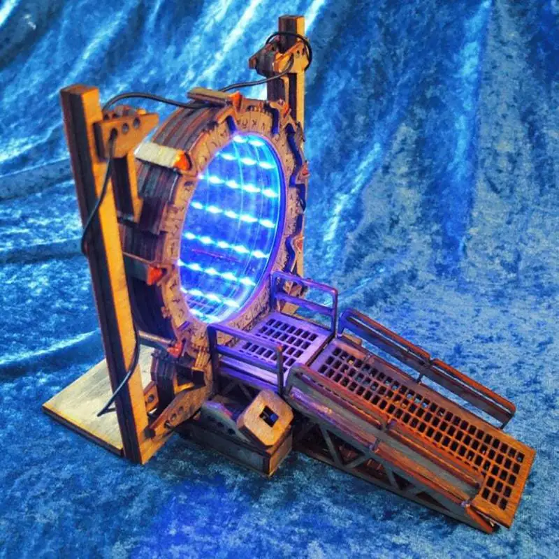 Креативный туннель для времени книжный конец Галактическая дверь скульптура