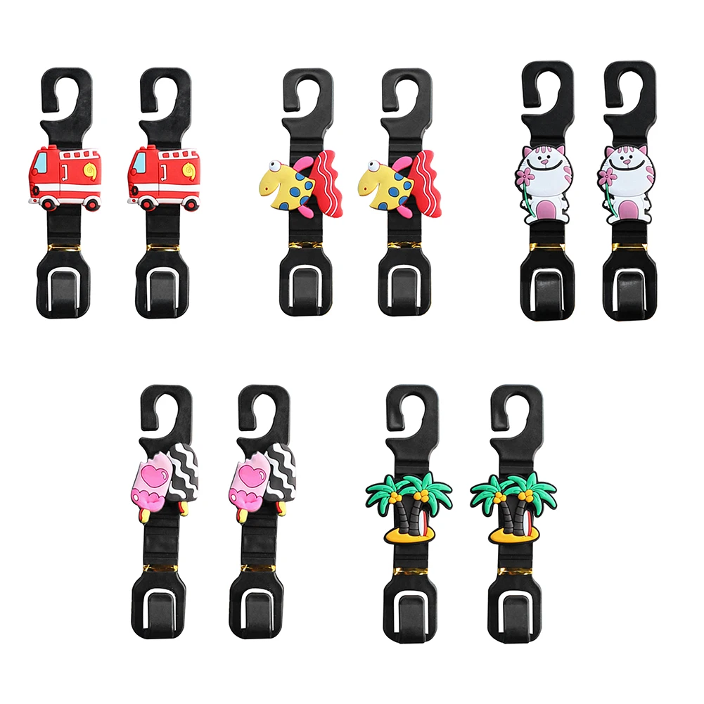 

Вешалка на подголовник автомобильного сиденья, универсальный органайзер для хранения вещей на заднем сиденье автомобиля, 2 шт.