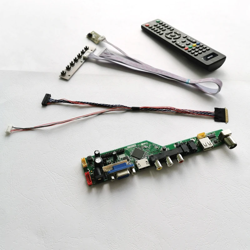 Подходит для M140NWR1/M140NWR2 VGA + аудио USB RF пульт дистанционного управления 14 &quot40-Pin LVDS