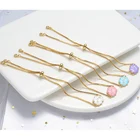 ZHUKOU золотой милый облачный женский браслет регулируемый облачный браслет летний эмалированный латунный браслет модные ювелирные изделия оптом VL114