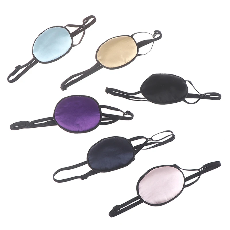 Soft Occlusion Shade Obscure Astigmatism Traniing Eyemask Silk Amblyopia Eye Patches For Children Adults Medical Lazy Patch | Красота и