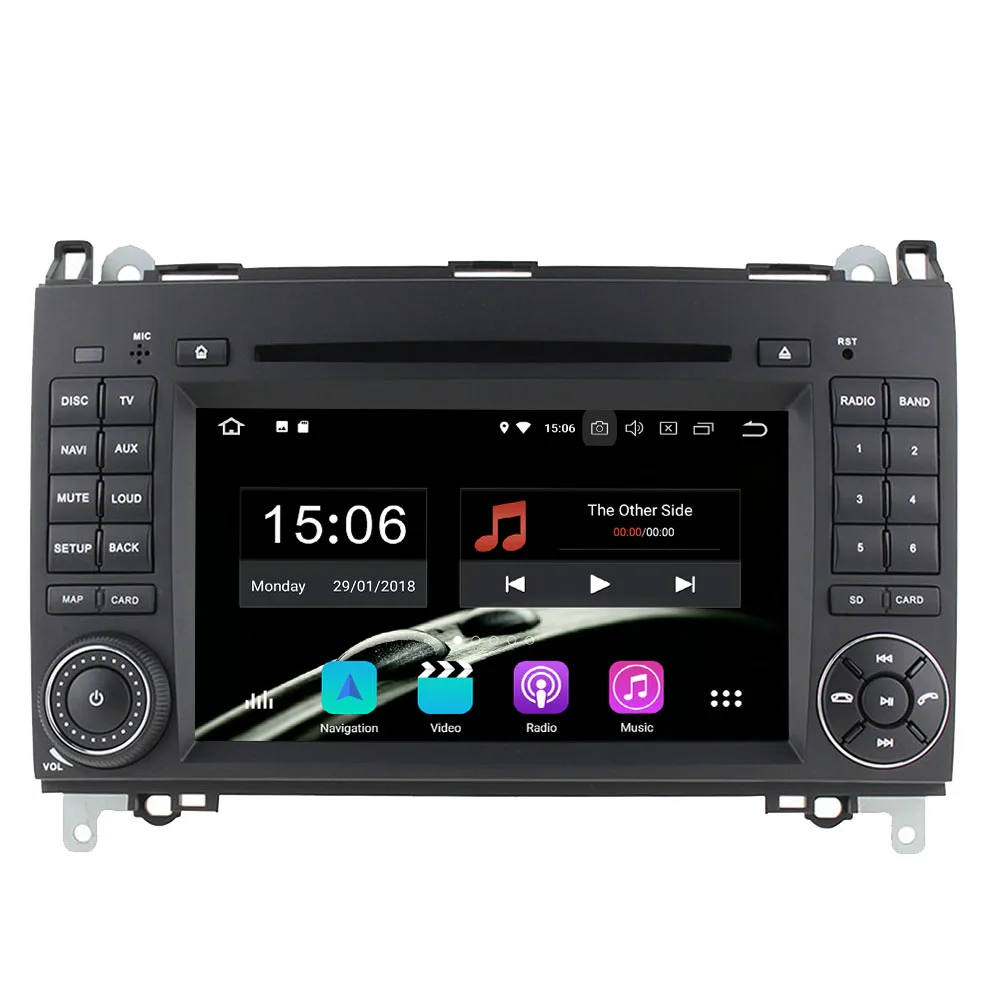 Android 9 0 Восьмиядерный 4 Гб ОЗУ 64 ПЗУ 2Din Автомагнитола DVD GPS мультимедийный плеер для