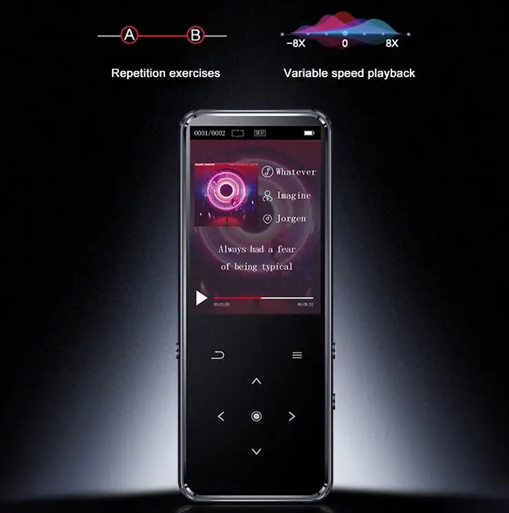 

Mp3-плеер K11 с поддержкой Bluetooth, 16 ГБ, Fm-радио и Tf-карта