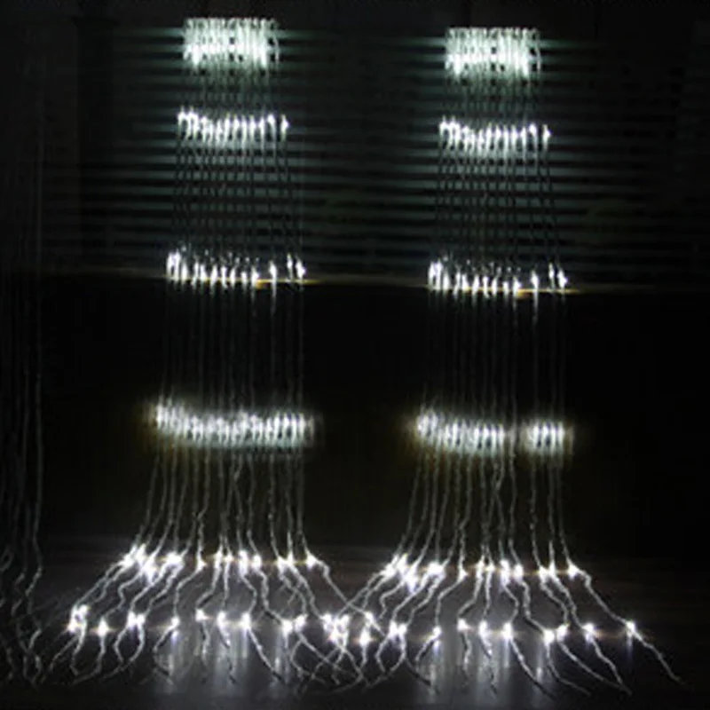 3X2M 3X3M Waterfall Meteor Shower Curtain light LED String Light Fairy Garland for Home Wall Window Wedding Christmas Decoration | Освещение