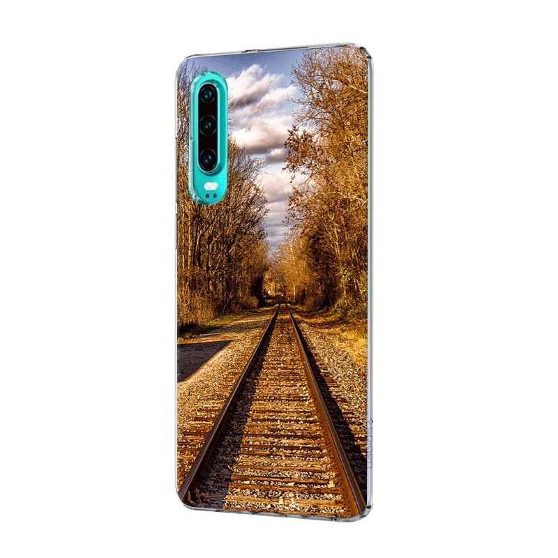 Чехол для мобильного телефона huawei P30 P20 P10 P9 P8 P Sart Z Lite Pro, Жесткий Чехол для поезда