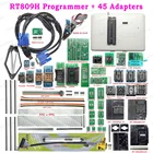RT809H EMMC-программирование Nand FLASH + 45 элементов BGA63 SOP28 TSOP56 1,8 В адаптер RT809H программатор + ручка для сосания