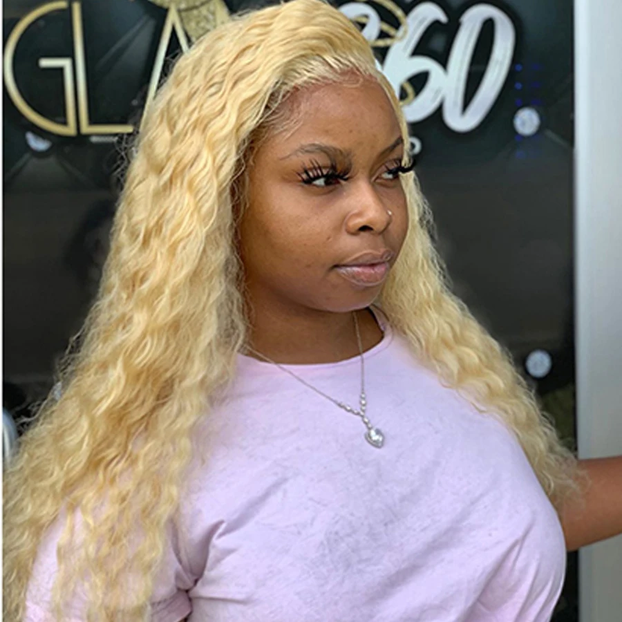 Модные королевские волнистые 613 пучков с фронтальной предварительно выщипанной