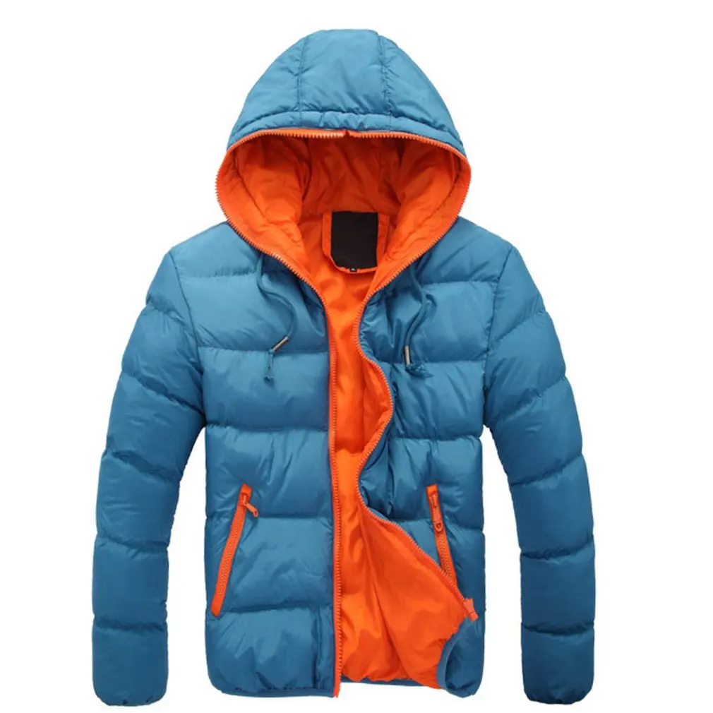 

Long Sleeve Men Jacket Cotton Casual Men Coats Comfortable Autumn Winter Warm Outwear Boy Windbreak Jackets Men M-4XL