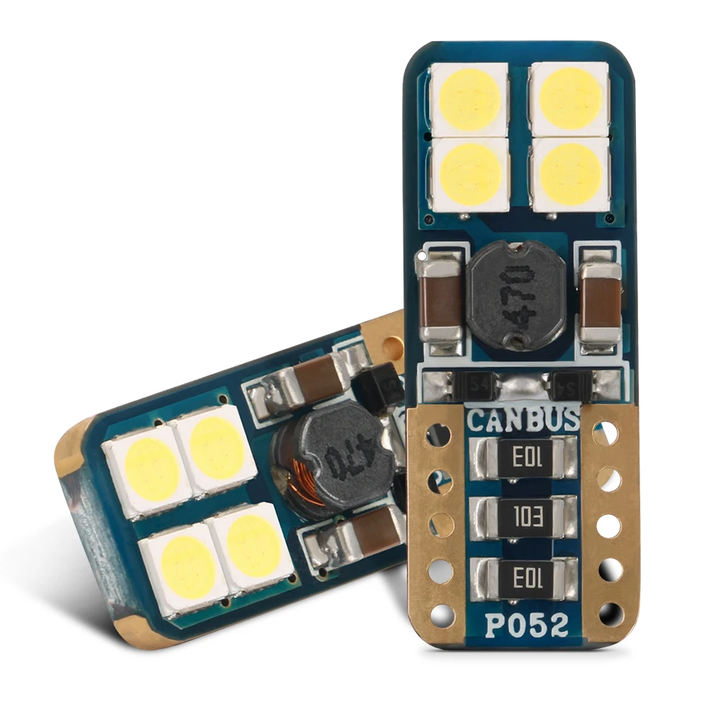 

2 шт., светодиодсветодиодный лампы T10 W5W 194 3030 8 SMD