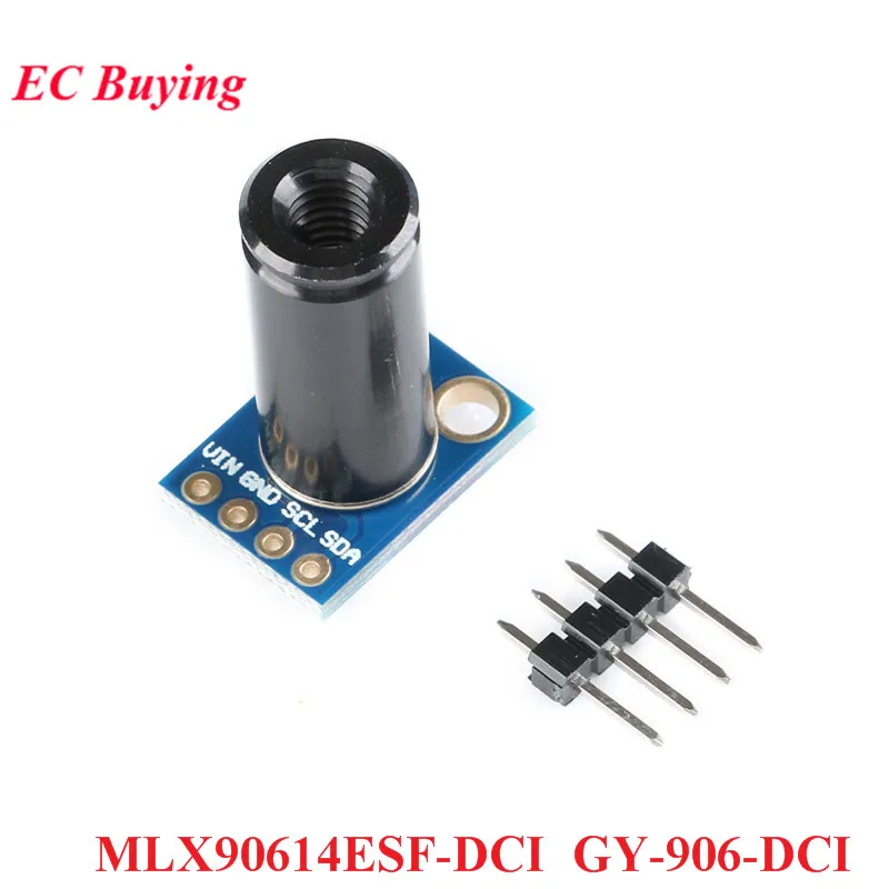 MLX90614 MLX90614ESF DCI сенсорный модуль GY 906 инфракрасный датчик температуры s IIC коннектор