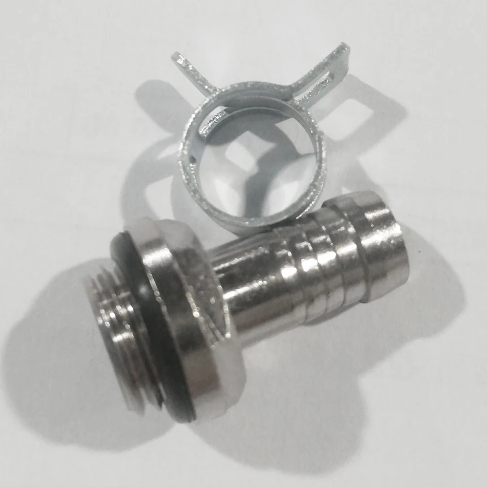 

Useful Barb Fitting Water Cooling Radiator for 3/8inch ID Turbing G1/4 Chromed DEL