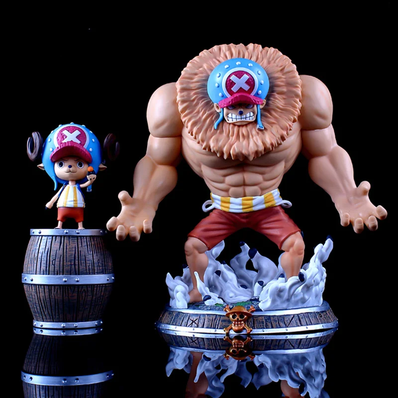 Verkaufen One Piece Abbildung Anime Action GK Tony Tony Chopper Figma Übergroßen 39cm ABS Modell Schlacht Statue Desktop Sammlung Spielzeug Für Kid