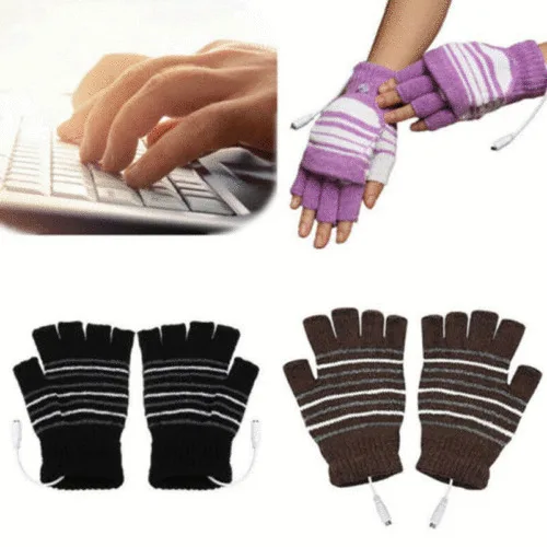 Зимние перчатки унисекс с USB-подогревом теплые электрическим подогревом для рук |