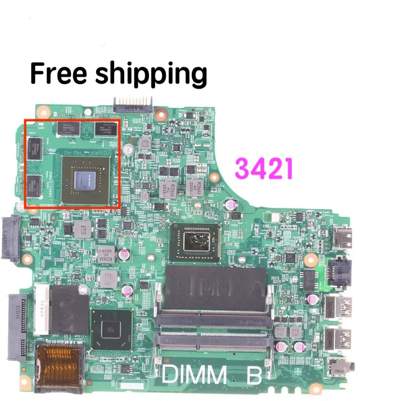 Материнская плата для ноутбуков Dell Inspiron 3421 12204-1 DNE40-CR PWB:5J8Y4 REV:A00 материнская 100%